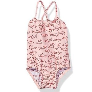 Ocean Pacific OP Baby Girl Zookeeper Swimsuit